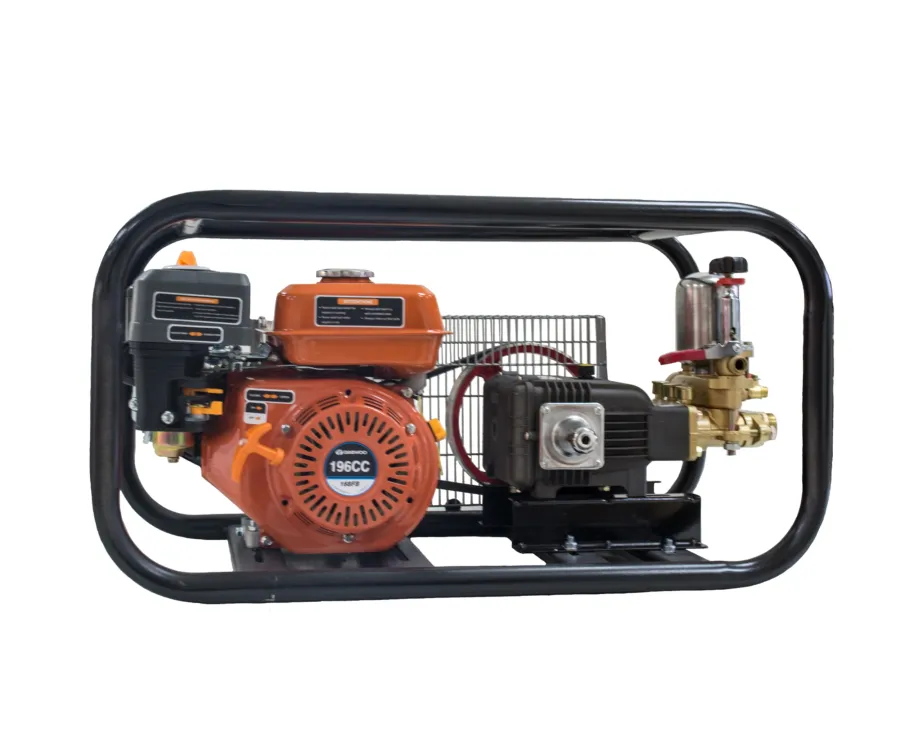 Ψεκαστικό Συγκρότημα 22lt, Κινητήρας Daewoo 6.5HP, Πίεση 35bar, Βενζίνης 