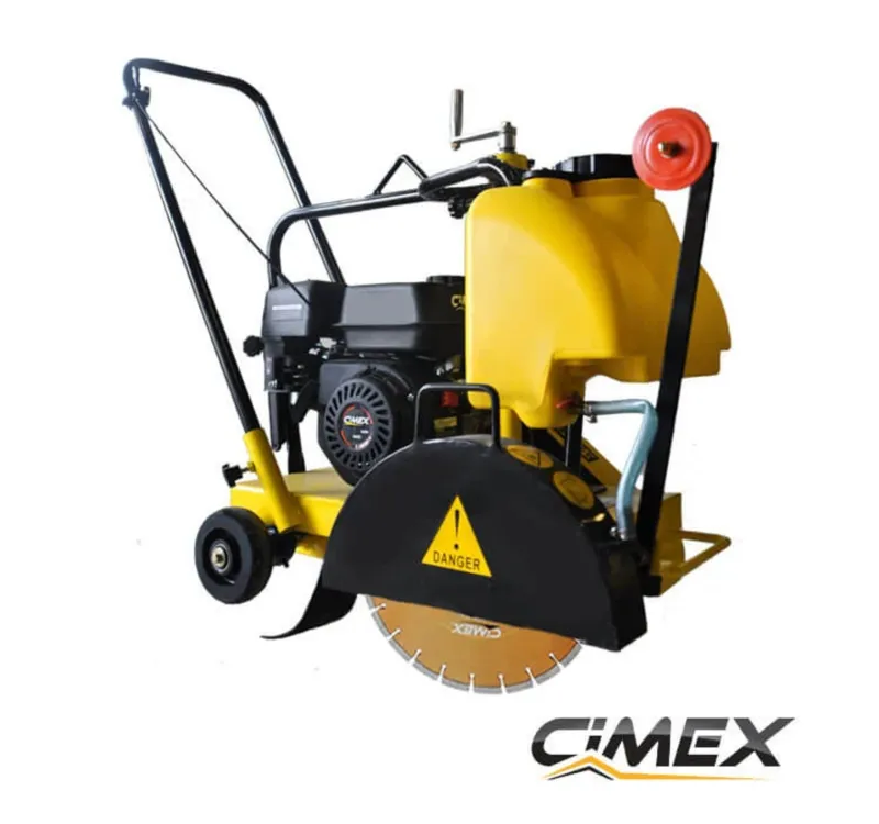 Αρμοκόφτης Βενζίνης CIMEX FS350, 6.5HP, Δίσκος 350mm, Βάθος Κοπής 100mm 