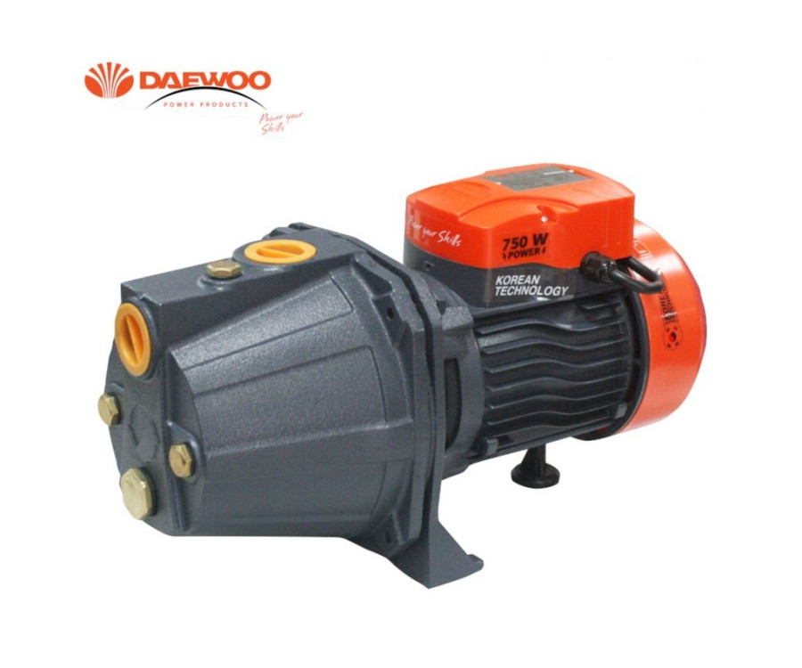 Αντλία Νερού Επιφανείας Daewoo DAEJET100Y, 750W, 3180lt/h, Μανομετρικό 38m