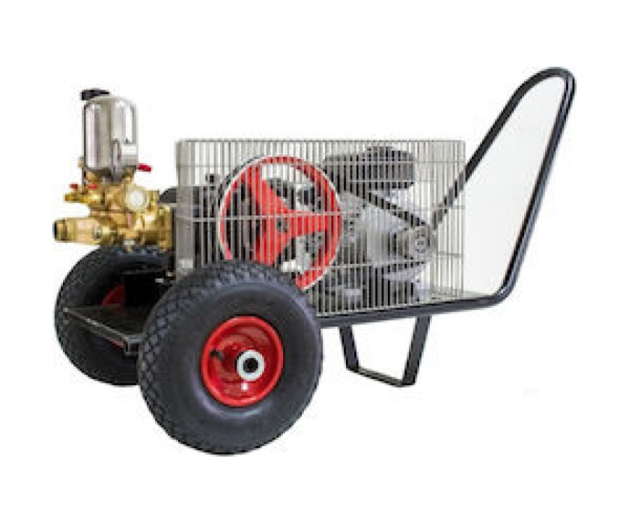 Ψεκαστικό Συγκρότημα Ηλεκτρικό, 22lt/min, 2HP, 35bar, με Τρίπλη Αντλία