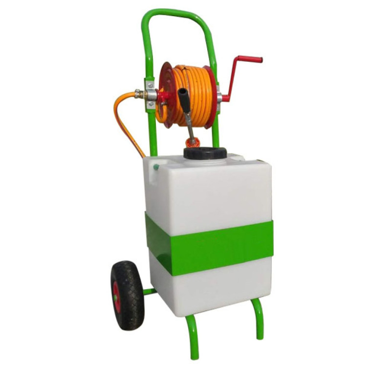 Ψεκαστικό Καρότσι Μπαταρίας, 50 Λίτρα, 12V, Πίεση 9 Atm