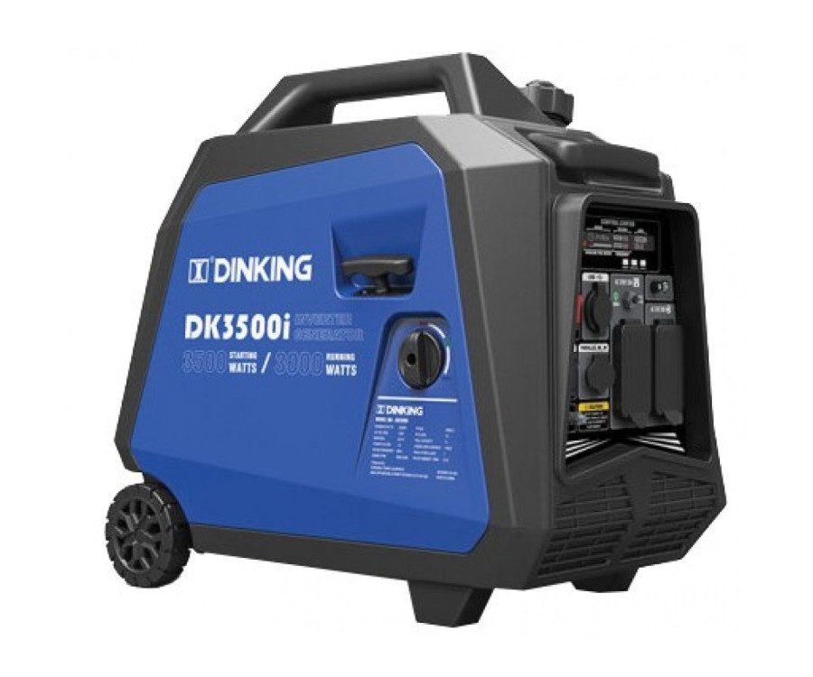 Γεννήτρια Inverter 4KVA Βενζίνης–LPG Dinking DK-3300i ED, 144cc, Χειρόμιζα