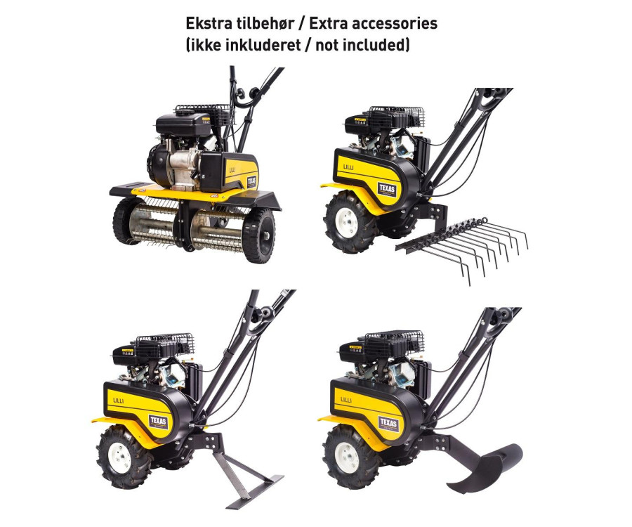 Σκαπτικό Βενζινοκίνητο Texas Lilli 340TG 78.5cc Πλάτος 40cm