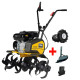 Σκαπτικό Βενζινοκίνητο Texas Lilli 535TG Dual Shaft (SET) 212cc Με Τροχούς & Αυλακωτήρα