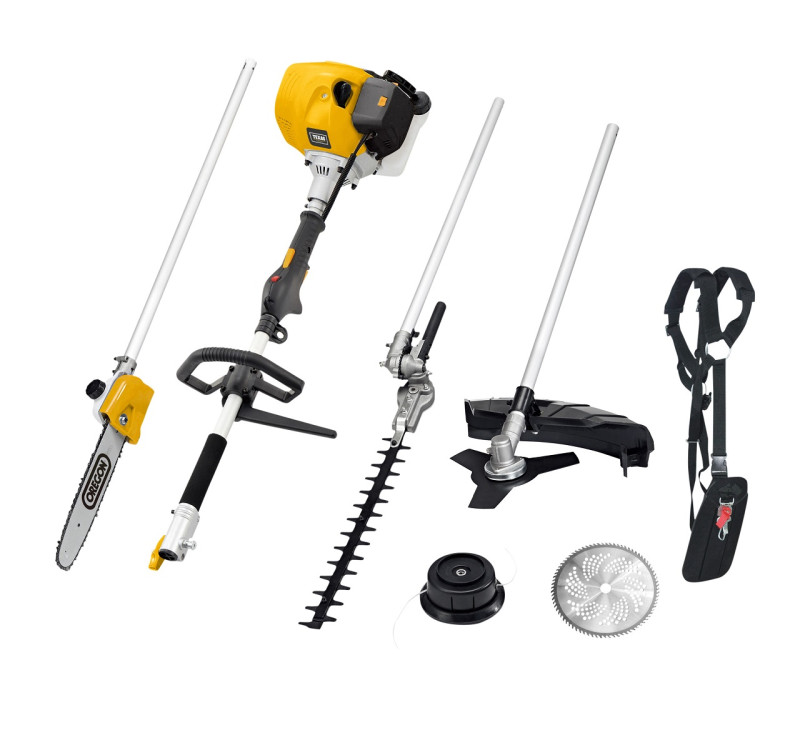 Θαμνοκοπτικό Βενζινοκίνητο Πολυεργαλείο Texas BCU52M, 52cc, 5 σε 1