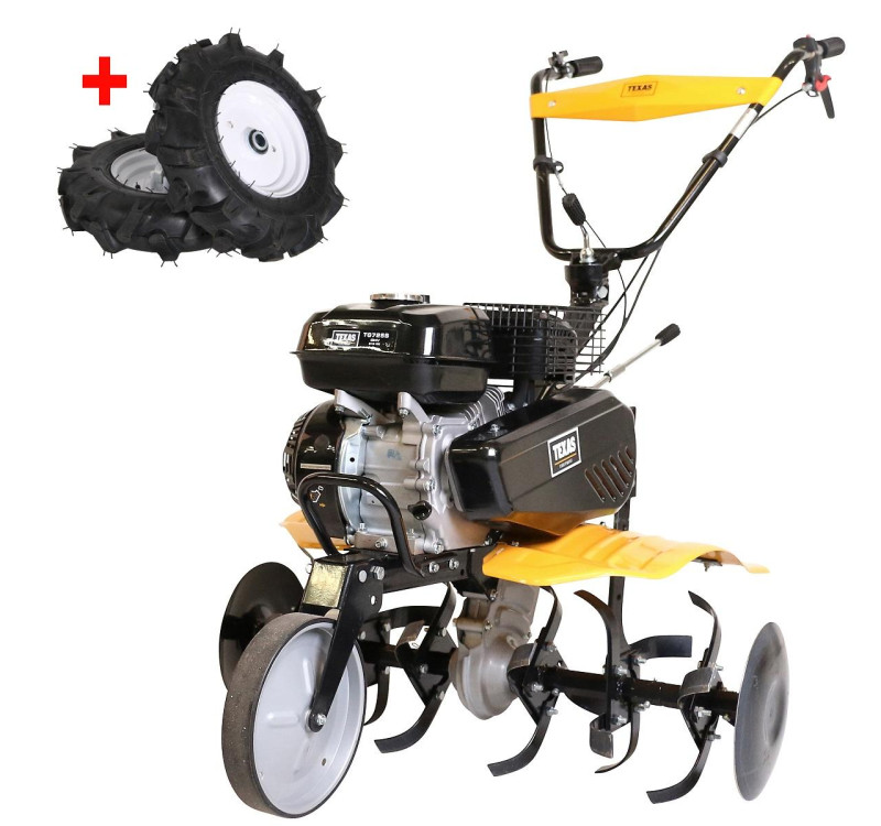 Σκαπτικό Βενζινοκίνητο Texas FX 815TG Δανίας με Διαφορικό & Τροχούς
