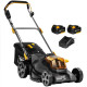 Μηχανή Γκαζόν Μπαταρίας Texas LMX2044 2x20V 44cm με Κάδο & Mulching