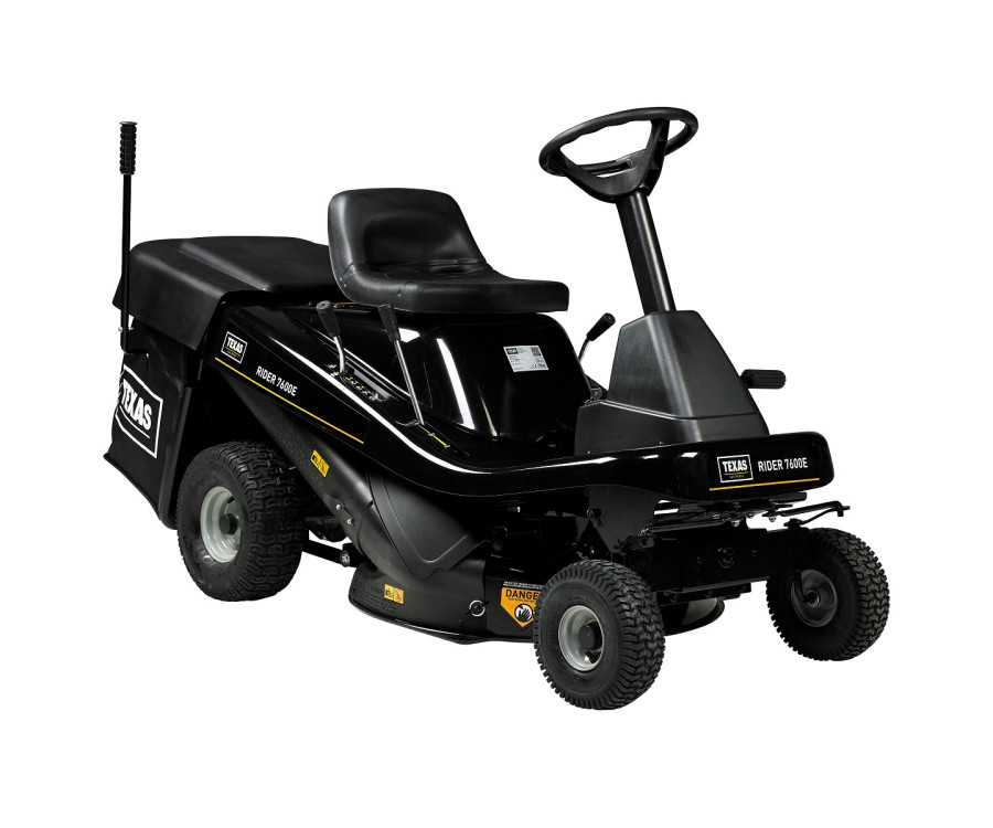 Χλοοκοπτικό τρακτέρ Texas Rider 7600E 3in1 Loncin 432 cc 76 cm