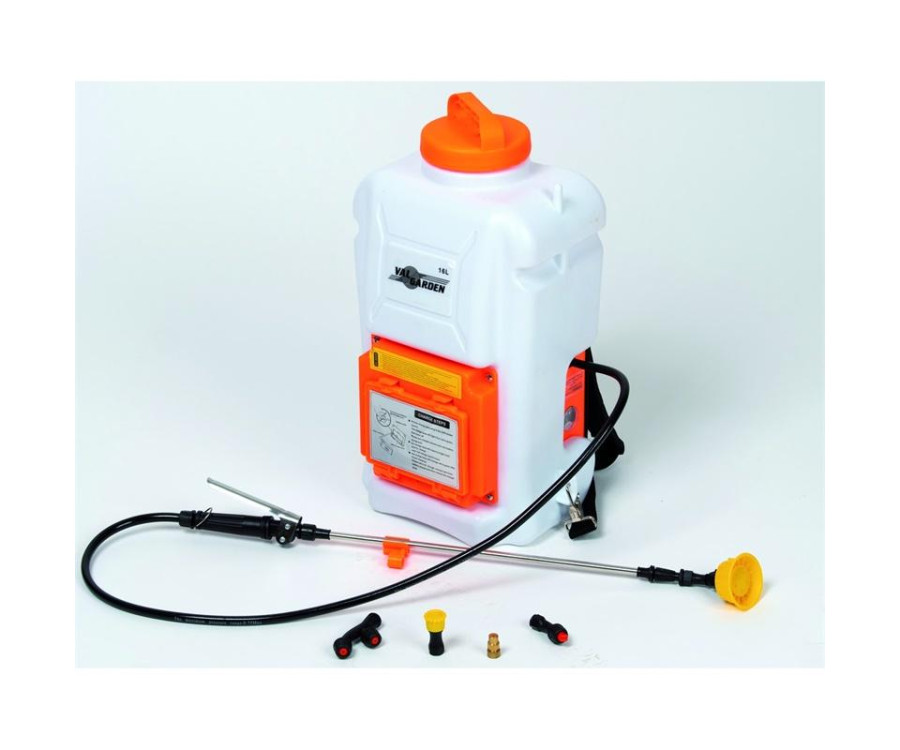Ψεκαστήρας Πλάτης Μπαταρίας 12V PB 16LTH 16 Λίτρων με 5 Ακροφύσια