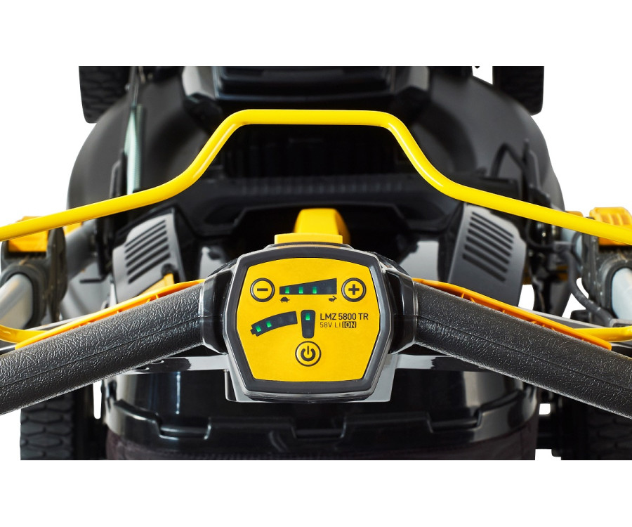 Μηχανή Γκαζόν Μπαταρίας Texas LMZ5800TR 58V Αυτοκινούμενη με Κάδο 60L & Mulching