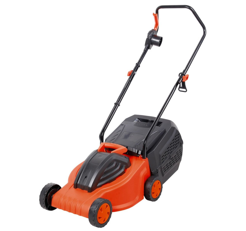 Χλοοκοπτικό Μηχάνημα Ηλεκτρικό GREENLION 2F6122C 1200W Ωθούμενο με Κάδο 35L