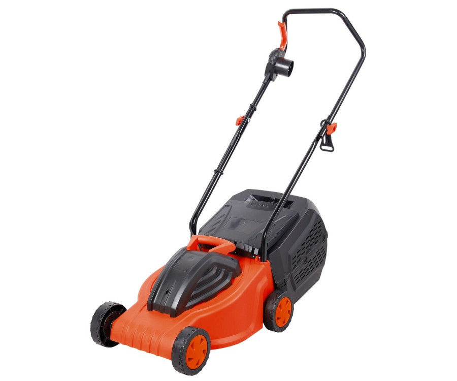 Χλοοκοπτικό Μηχάνημα Ηλεκτρικό GREENLION 2F6122C 1200W Ωθούμενο με Κάδο 35L