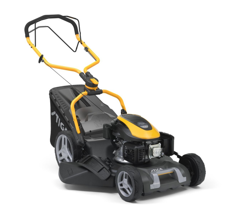 Χλοοκοπτικό Μηχάνημα Βενζίνης STIGA COMBI 753 S 166cc OHV Αυτοκινούμενο με Σπαστή Χειρολαβή