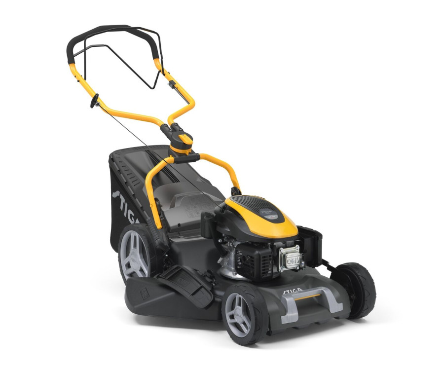 Χλοοκοπτικό Μηχάνημα Βενζίνης STIGA COMBI 753 S 166cc OHV Αυτοκινούμενο με Σπαστή Χειρολαβή